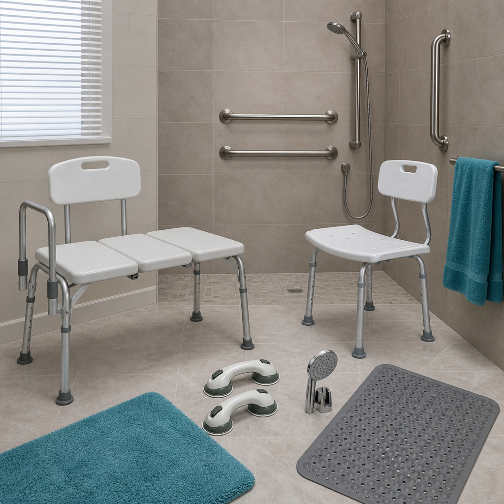 HarborStep Full Access Suite bath safety kit